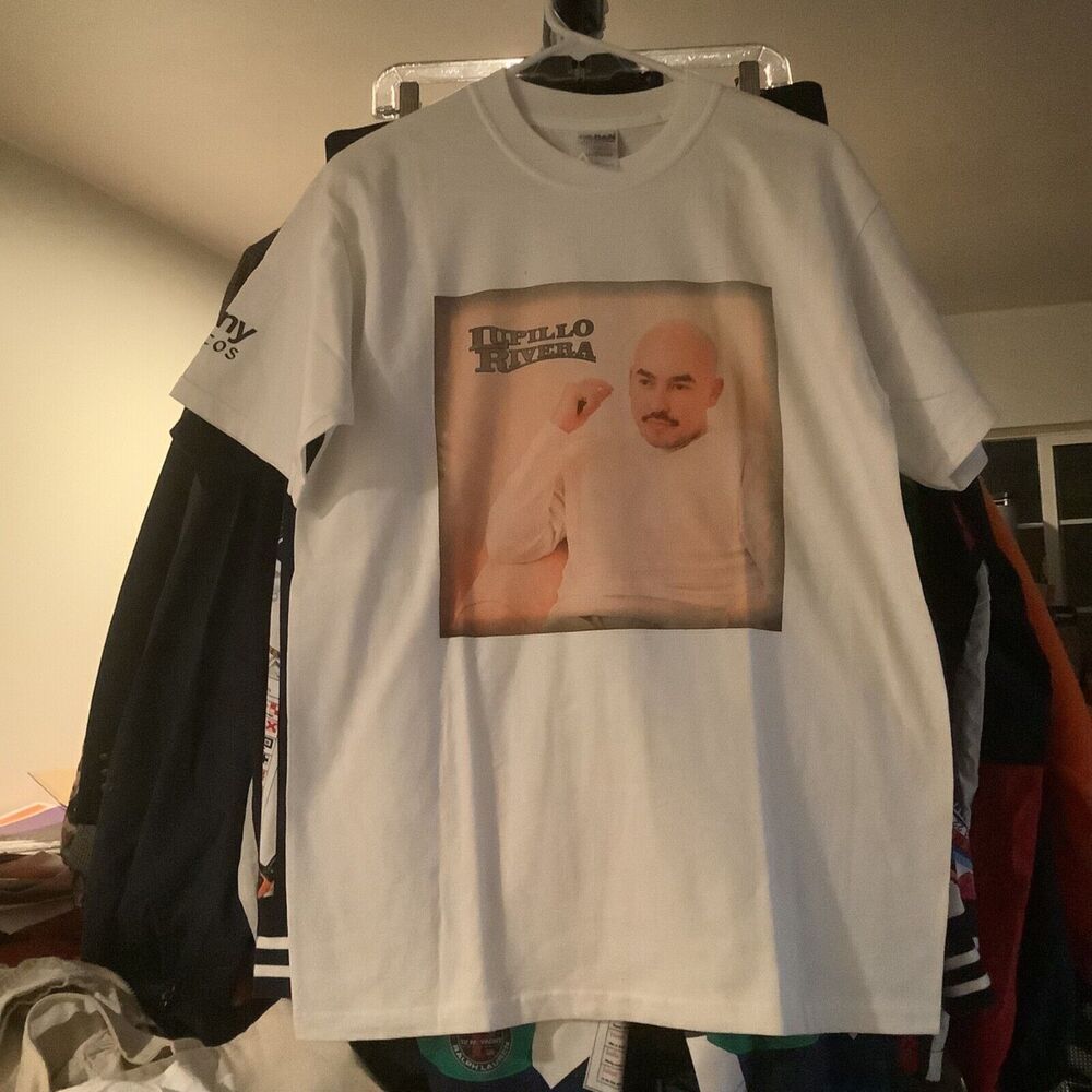 Vintage Vtg Ds Lupillo Rivera T Shirt Tee Size Medium m Sony discos - Picture 1 of 3